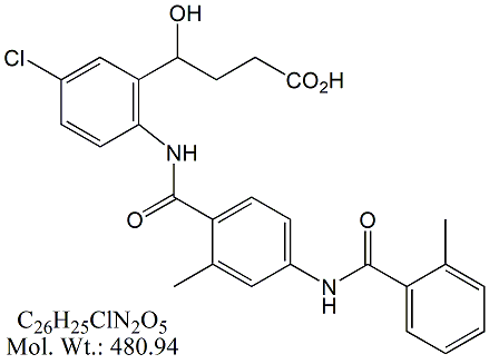 Tolvaptan Hydroxybutanoic Acid Impurity